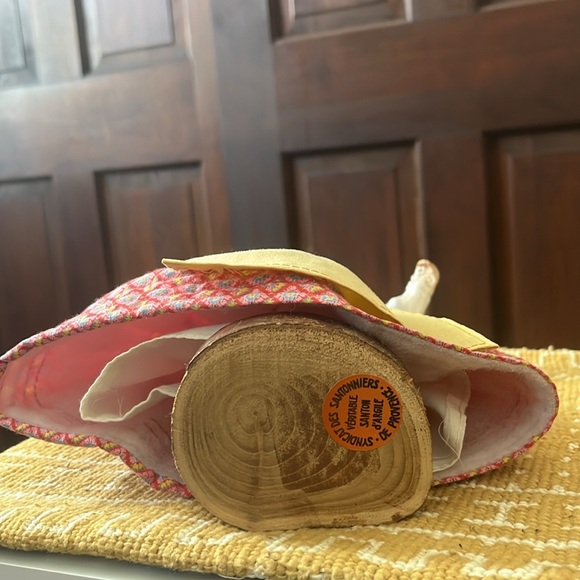 Vintage 1960 Handmade French Terra Cotta Folk Art Doll - Picture 8 of 10